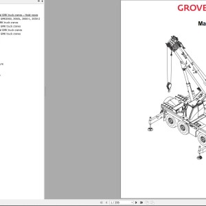 Manitowoc GMK3060L Maintenance Manual