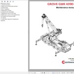 Manitowoc GMK4090-1 Maintenance Manual