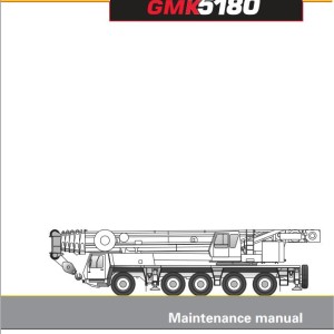 Manitowoc GMK5180 Maintenance Manual