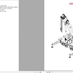 Manitowoc GMK5250L-1 Maintenance Manual