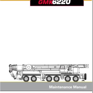 Manitowoc GMK6220 Maintenance Manual