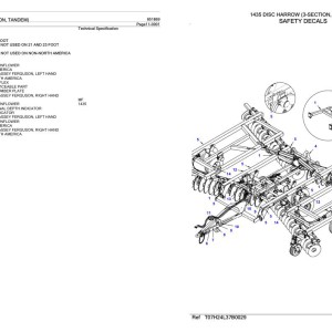 Massey Ferguson 1435 Parts Catalog 651869