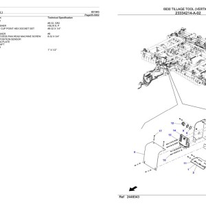 Massey Ferguson 6630 Parts Catalog 651945