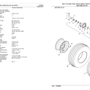 Massey Ferguson 6631 Parts Catalog 79036605
