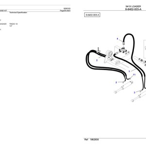 Massey Ferguson 941X Parts Catalog 6246145