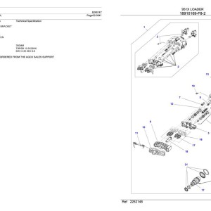 Massey Ferguson 951X Parts Catalog 6246147