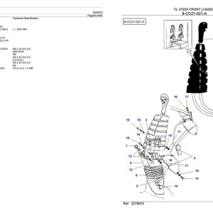 Massey Ferguson FL.3720X Parts Catalog 6246473