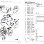 Massey Ferguson MF 250 Parts Catalog 1637053