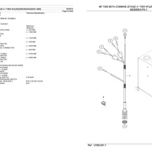 Massey Ferguson MF 7360 Beta (Stage 4 Tier 4F) Parts Catalog 6246514