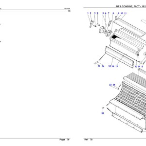Massey Ferguson MF 8 Parts Catalog 1810791