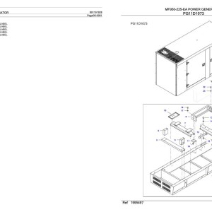 Massey Ferguson MF950-225-EA Parts Catalog 891191928