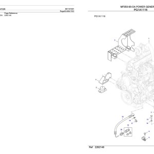 Massey Ferguson MF950-66-OA Parts Catalog 891191901