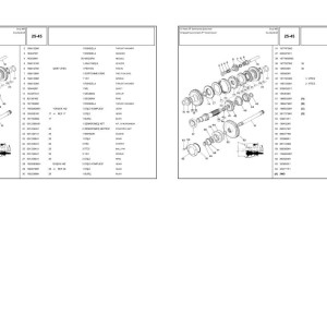 Massey Ferguson T288G Face Lift Domestic Uzel (Turkey) Parts Catalog UZT3009
