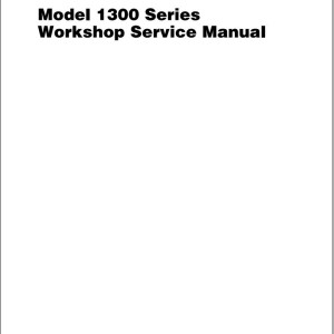 Massey Ferguson 1300 Series Service Manual 700724502
