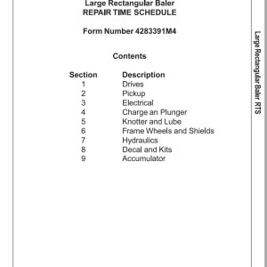 Massey Ferguson 2140 to 2190CE Parts Manual 4283391M4