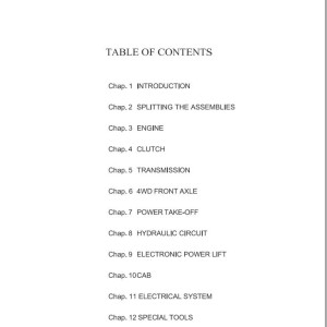 Massey Ferguson 2210 2225 2235 Service Manual