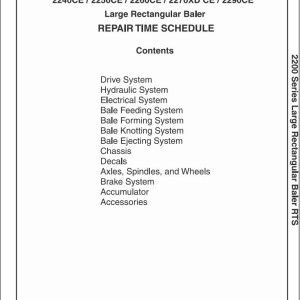 Massey Ferguson 2240 to 2290CE Parts Manual 4283526M3