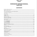 Massey Ferguson 2605 2615 Service Manual 4283075M3
