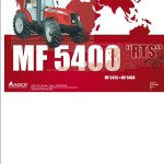 Massey Ferguson 5425 to 5460 Parts Manual 3378732M4