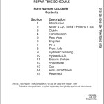 Massey Ferguson 573 583 593 596 Parts Manual 4283069M1