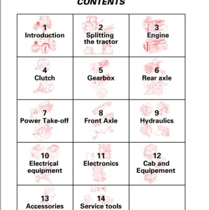 Massey Ferguson 6200 Series Service Manual