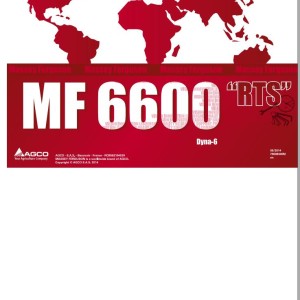 Massey Ferguson 6613 to 6616 Dyna-6 Parts Manual 7060844M2