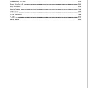 Massey Ferguson 9220 to 5260 Service Manual 700724371