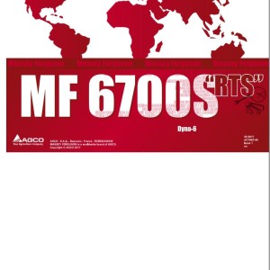 Massey Ferguson MF 6700S Series Dyna-6 Parts Manual ACT0031450