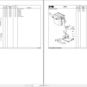Massey Ferguson MF32 Parts Manual 6285413M3