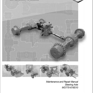 Dana Steering Axle MO770-618S10 Maintenance and Repair Manual