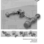 Dana Steering Axle MO770-624S10 Maintenance and Repair Manual