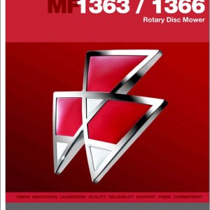 Massey Ferguson 1363 1366 Service Manual 4283435M4