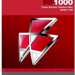 Massey Ferguson 1435 Operators Manual 9971046MFJ