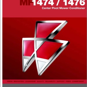 Massey Ferguson 1474 1476 Operators Manual 700729524G