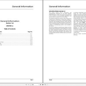 Massey Ferguson 250 to 500 Workshop Service Manual 1857585