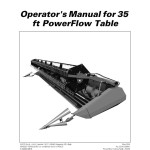 Massey Ferguson 35 ft PowerFlow Operators Manual D3113100M1