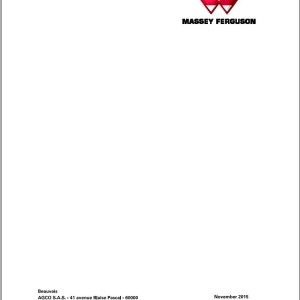 Massey Ferguson 5708 5709 5710 Operators Manual