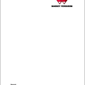 Massey Ferguson 5708 to 6713 Workshop Service Manual ACT0019190