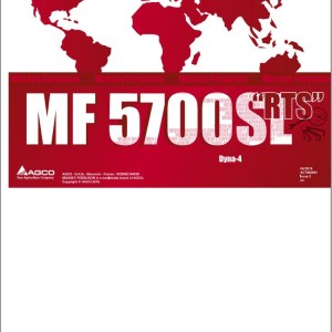 Massey Ferguson 5710SL 5711SL 5712SL 5713SL Dyna-4 Repair Time Schedule ACT002601