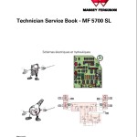 Massey Ferguson 5710SL 5711SL 5712SL 5713SL Technician Service Book ACT002158A
