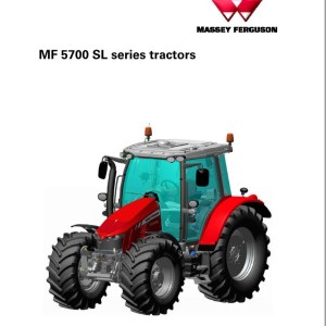 Massey Ferguson 5710SL 5711SL 5712SL 5713SL Workshop Service Manual ACT0021460