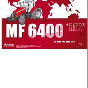 Massey Ferguson 6465 6475 6480 SISU Repair Time Schedule 4346834M1