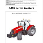 Massey Ferguson 6485 to 6499 Dyna-6 Operators Manual 4315075M2