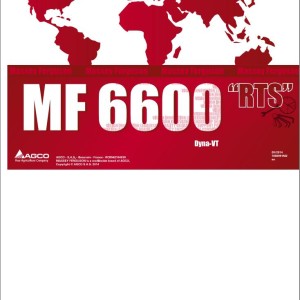 Massey Ferguson 6614 6615 6616 Dyna-VT Repair Time Schedule 7060991M2