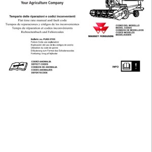 Massey Ferguson 7240 to 7370 Repair Time Schedule 327209501