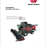 Massey Ferguson 7345S to 7347SMCS Workshop Service Manual LA327325012M