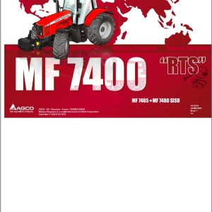 Massey Ferguson 7465 7475 7480 SISU Repair Time Schedule 4346816M1