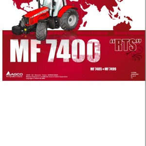 Massey Ferguson 7485 to 7499 Repair Time Schedule 4346623M1