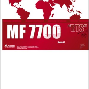 Massey Ferguson 7715 7716 7718 Dyna-VT Repair Time Schedule ACT001678