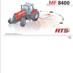 Massey Ferguson 8450 8460 8470 8480 Repair Time Schedule 3378867M2